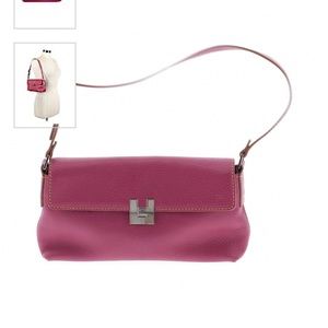 Lamberston Truex Leather Shoulder Bag